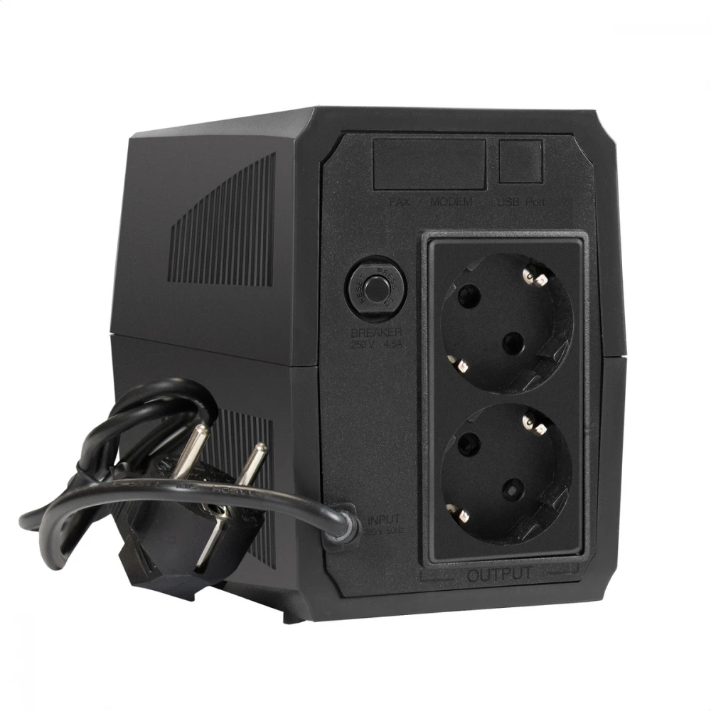 Источник бесперебойного питания ExeGate SpecialPro UNB-500.LED.AVR.2SH EX294612RUS Линейно-интерактивные, Напольный (Tower), 500 ВА, 300 Вт