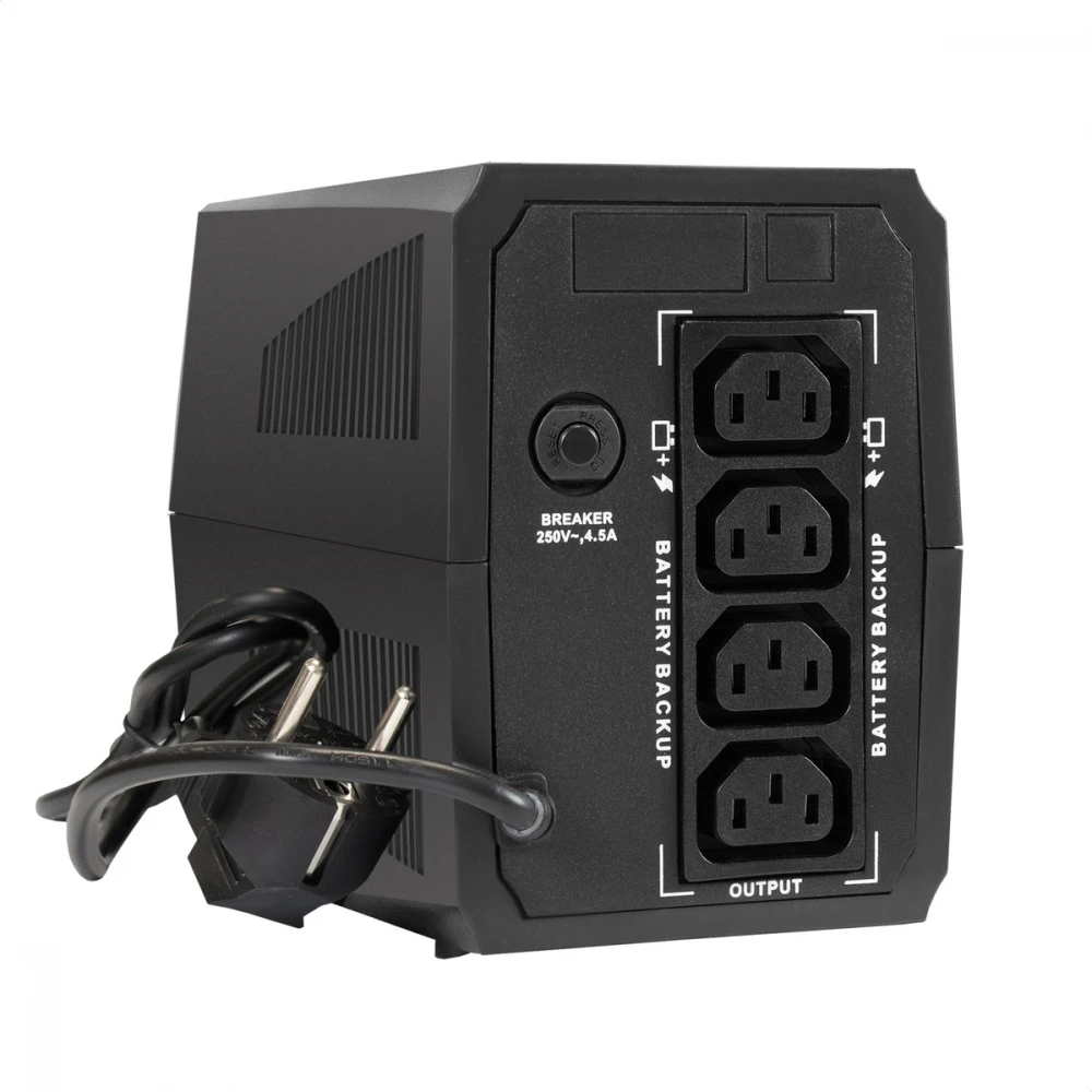 Источник бесперебойного питания ExeGate SpecialPro UNB-500.LED.AVR.4C13 EX294608RUS Линейно-интерактивные, Напольный (Tower), 500 ВА, 300 Вт
