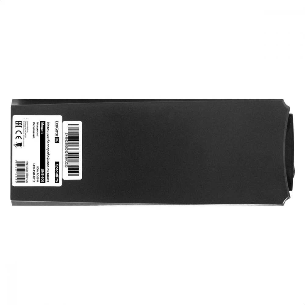Источник бесперебойного питания ExeGate SpecialPro UNB-500.LED.AVR.4C13 EX294608RUS Линейно-интерактивные, Напольный (Tower), 500 ВА, 300 Вт