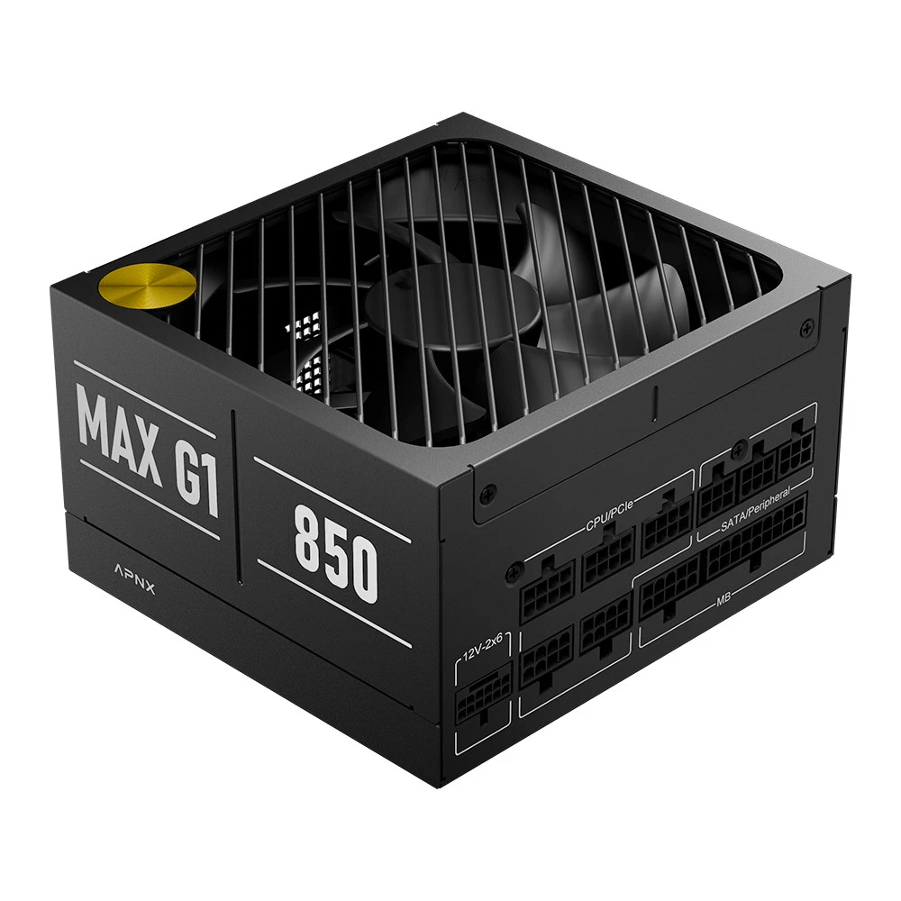 Блок питания APNX MAX G1 850W 850 Вт, 80+ Gold