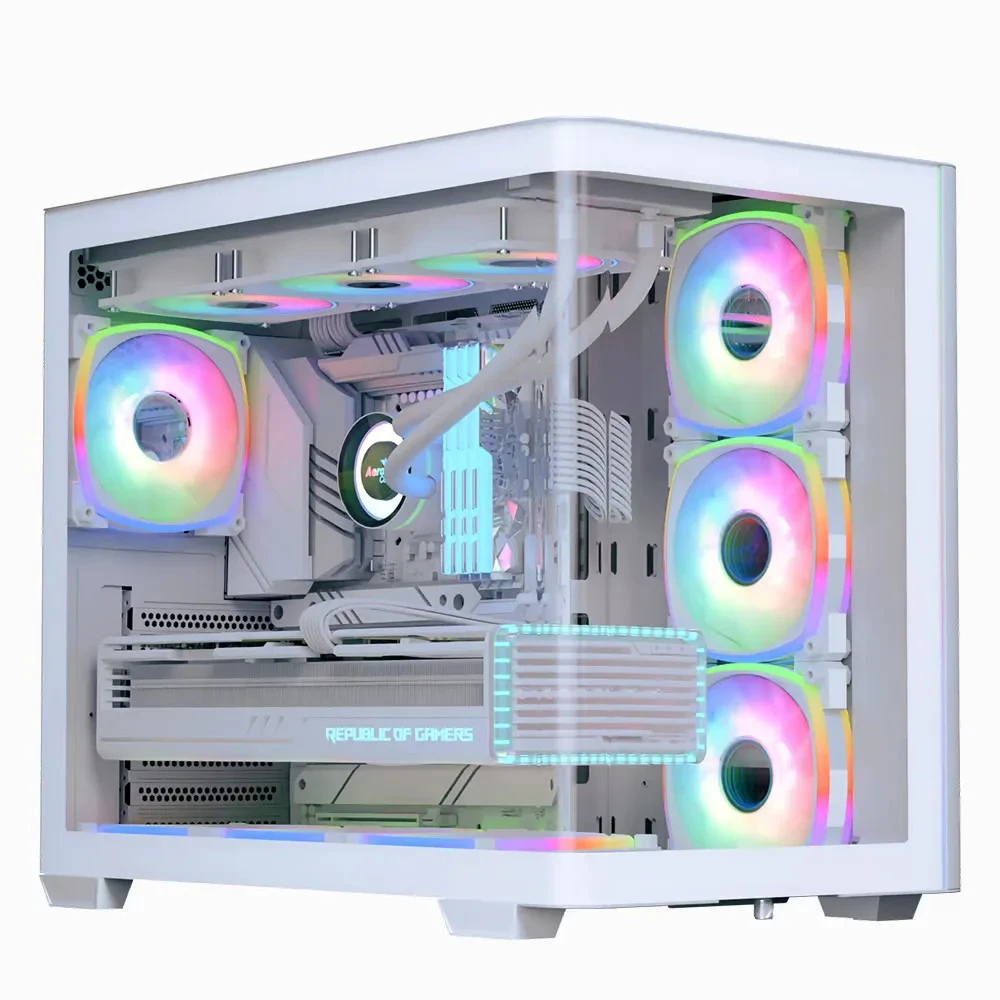 Корпус Aerocool P500C Evo P500C EVO-G-WT-V1 Mid-Tower