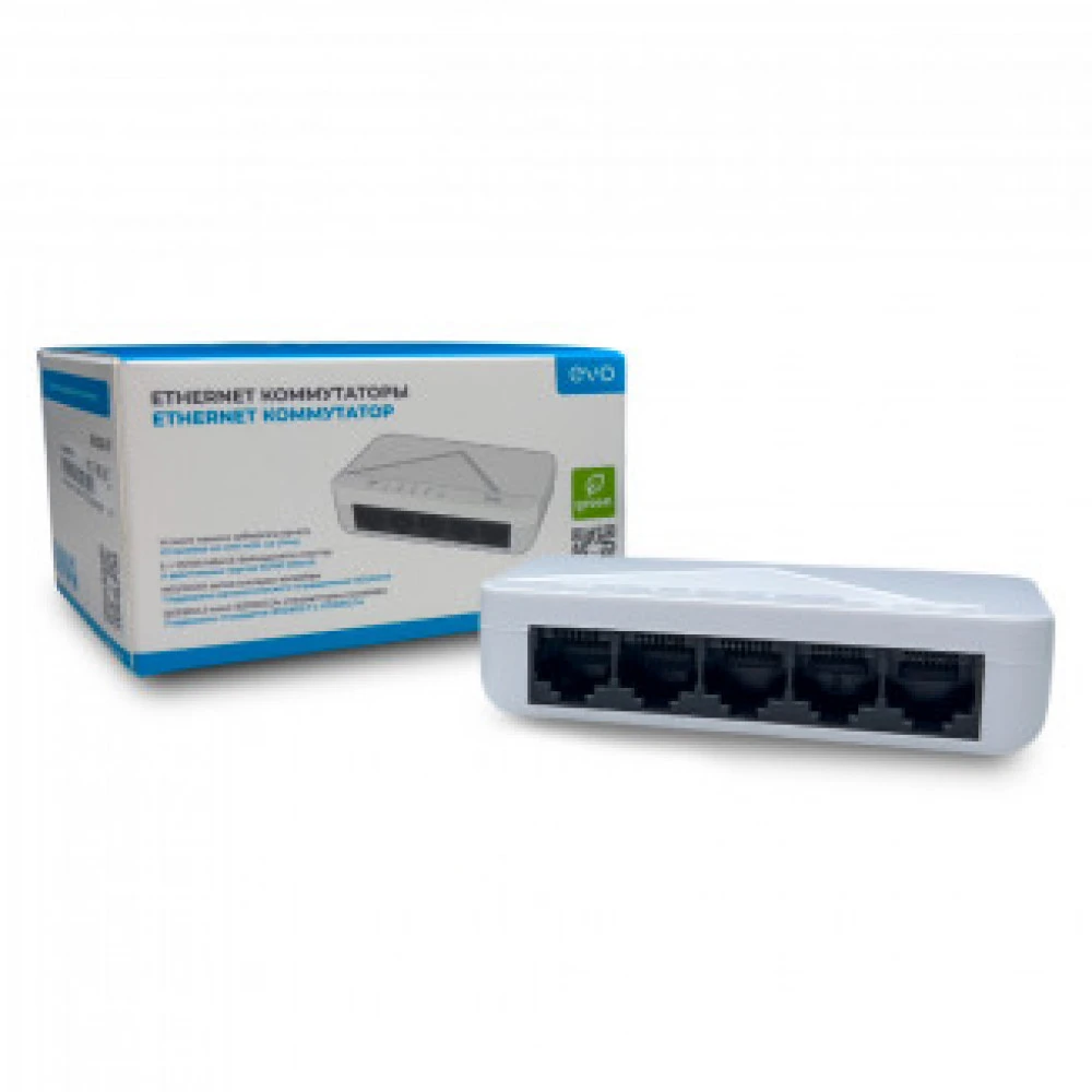 Коммутатор Evo NS-1010-5T 10 GBase-T (10000 мбит/с)