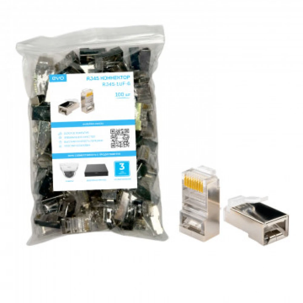 Коннектор Evo RJ45-3UF-6