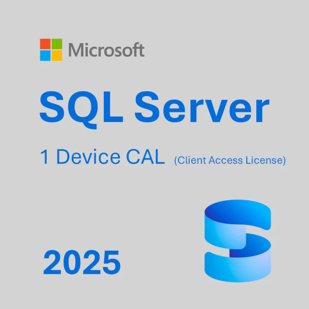 программное обеспечение для серверов Microsoft SQL Server 2025 - 1 Device CAL DG7GMGF0VNHV:0001
