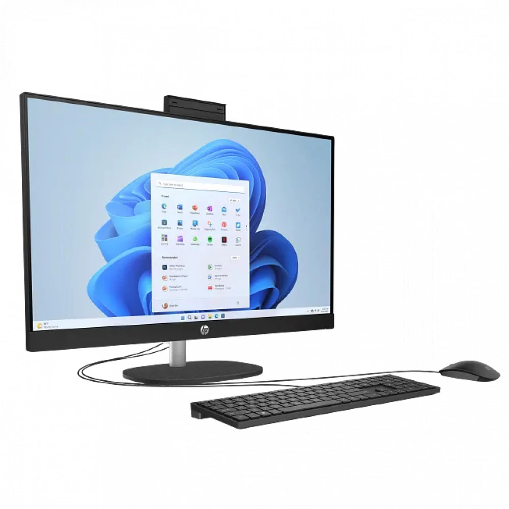 Моноблок HP 27-cr0067ci D2QB6EA 27 ", AMD, Ryzen 5, 7520U, 2.8, 8 Гб, 512 Гб