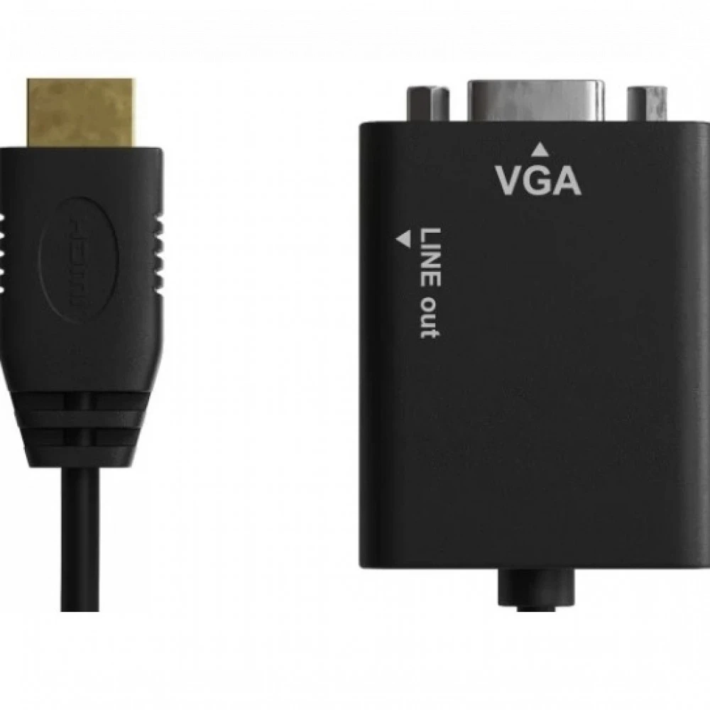 Кабель интерфейсный ExeGate EX294719RUS HDMI - D-SUB (VGA) - MINI JACK 3.5 (output)