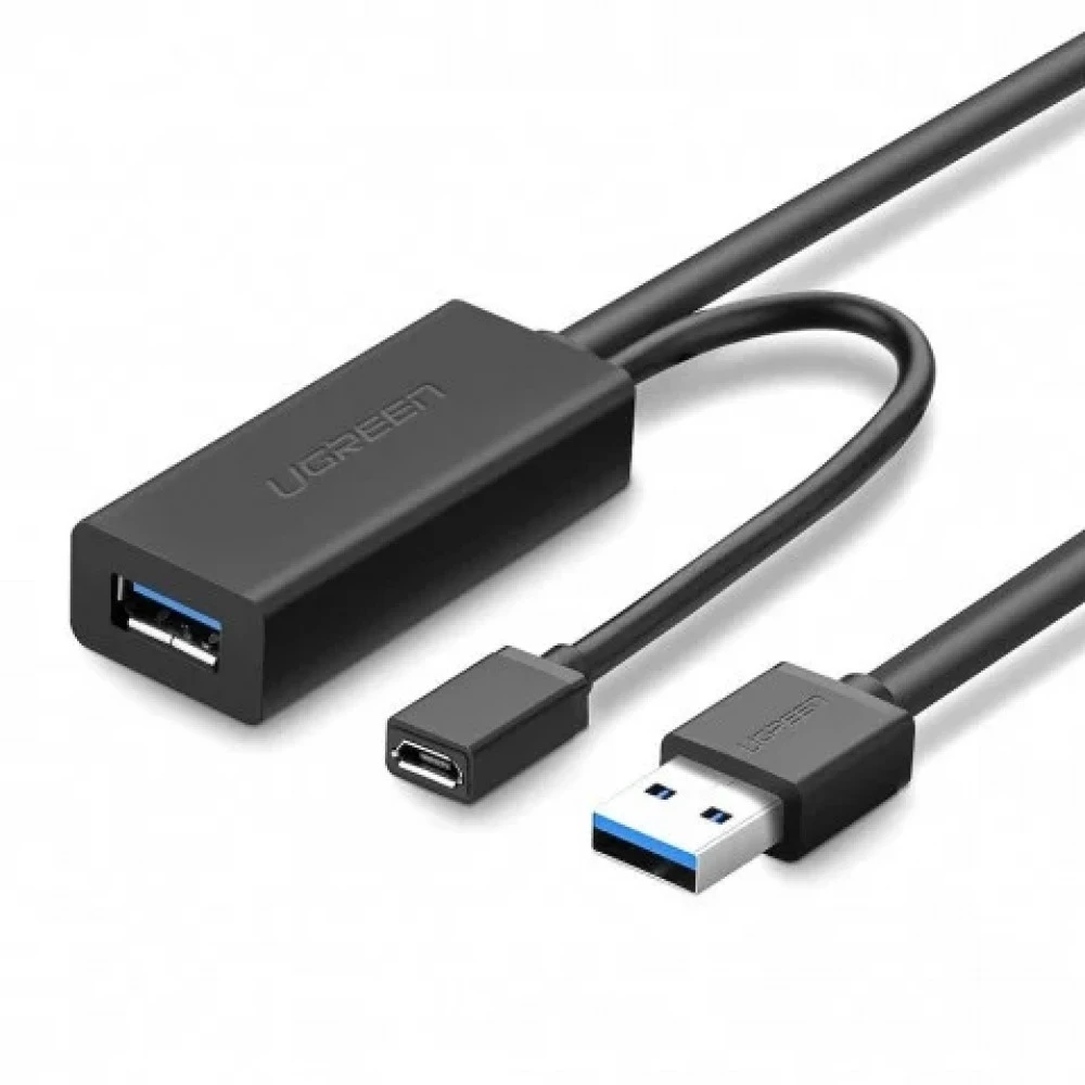 Кабель интерфейсный UGREEN US175 20827 USB A (M) - USB A (F)
