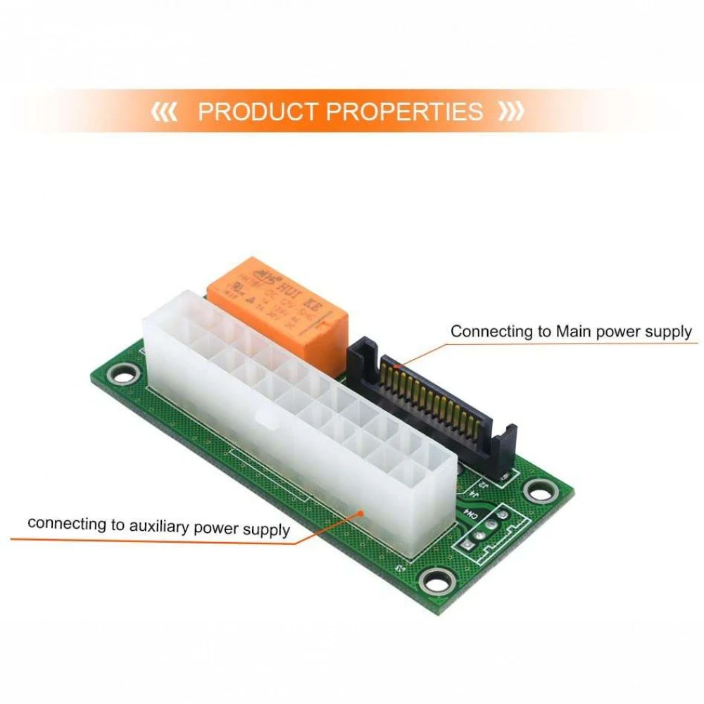Аксессуар для ПК и Ноутбука NO NAME Синхронизатор блоков питания Add2psu Sata 0012770