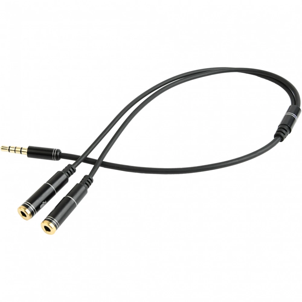 Аксессуар для аудиотехники NO NAME Переходник 2*Audio(f) 3.5mm - Audio(m) 3.5mm 0000880