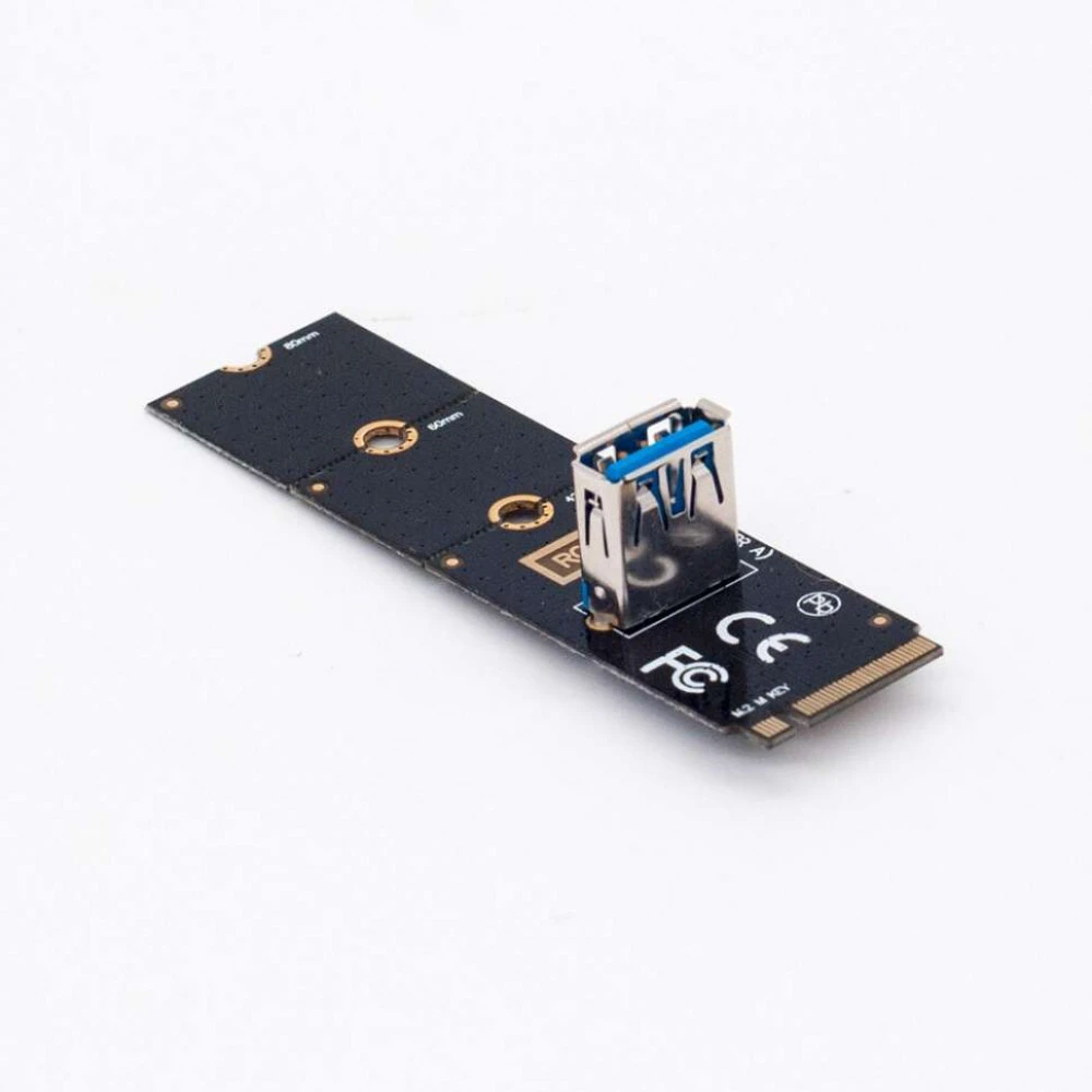 Аксессуар для ПК и Ноутбука NO NAME Конвертер NGFF M.2 на USB 3.0 для Riser/Райзер PCI-E x16 0012725