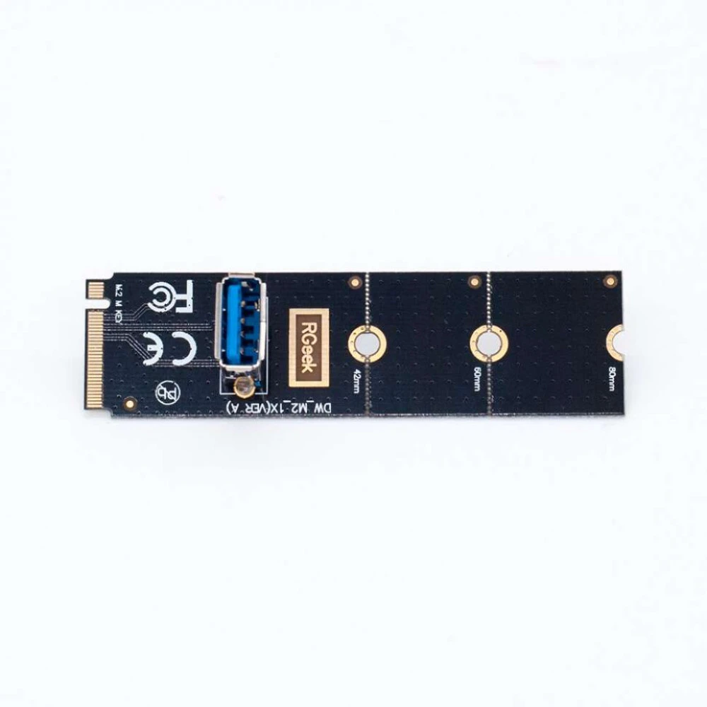 Аксессуар для ПК и Ноутбука NO NAME Конвертер NGFF M.2 на USB 3.0 для Riser/Райзер PCI-E x16 0012725