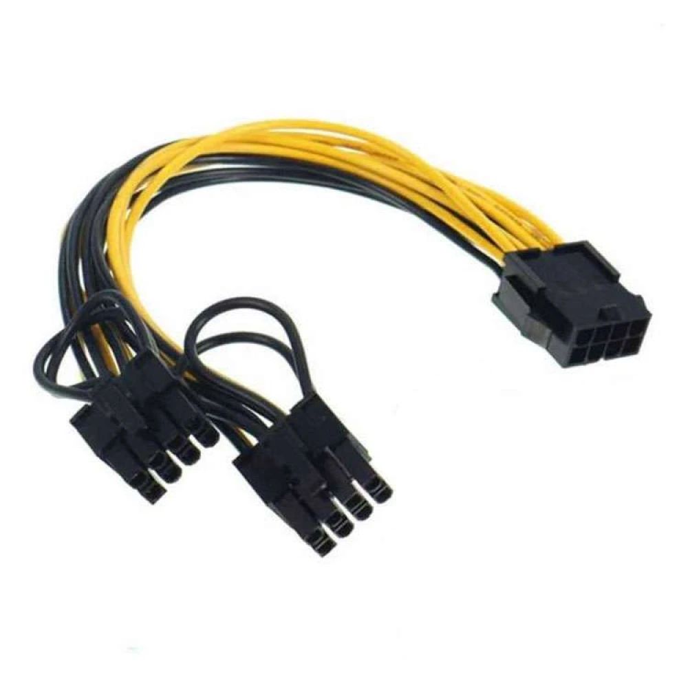 Кабель питания NO NAME 8Pin на 2х8Pin, 20см 0012870