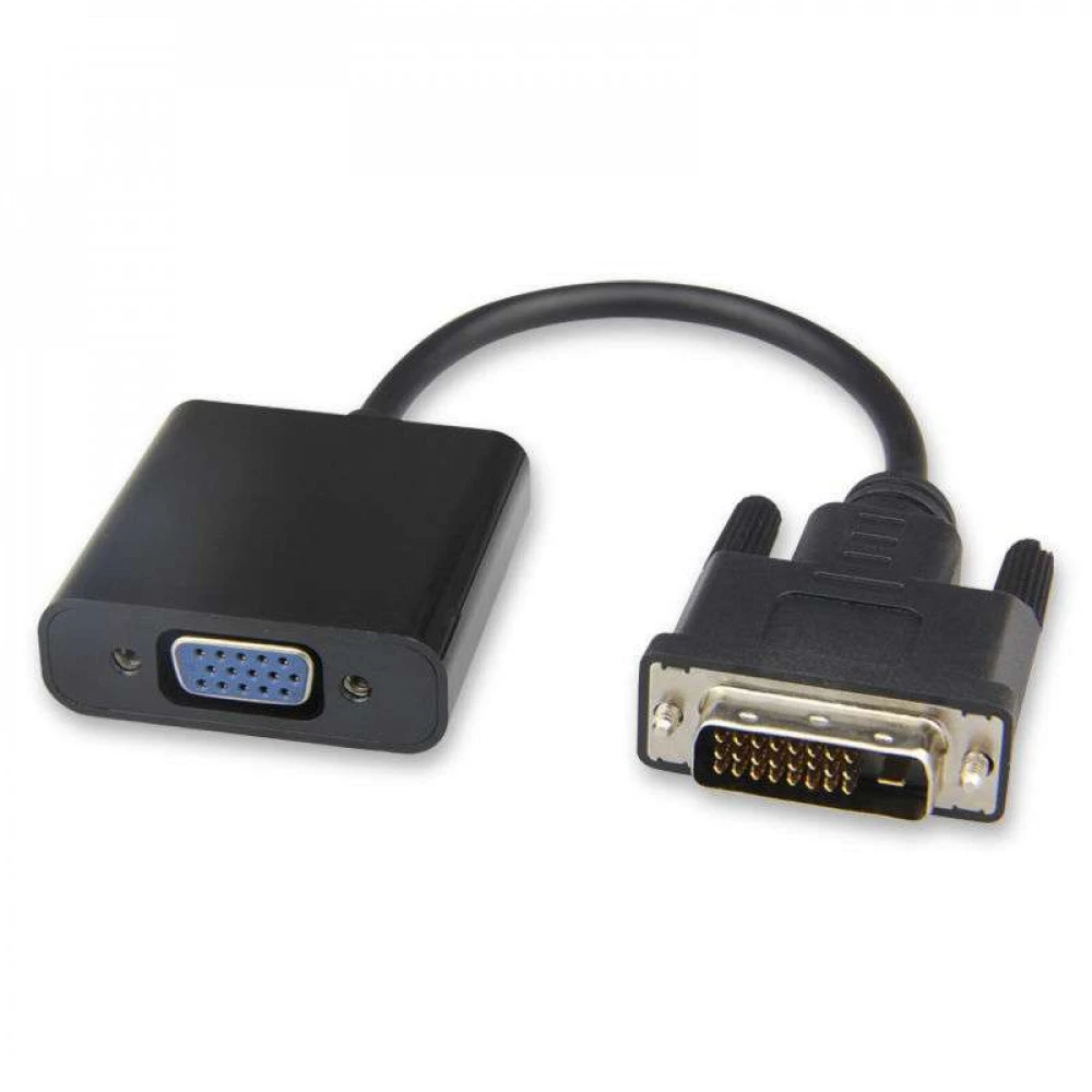 Кабель интерфейсный NO NAME Конвертер DVI-D(m) на VGA(f) adapter 0001587 DVI - D-SUB (VGA)