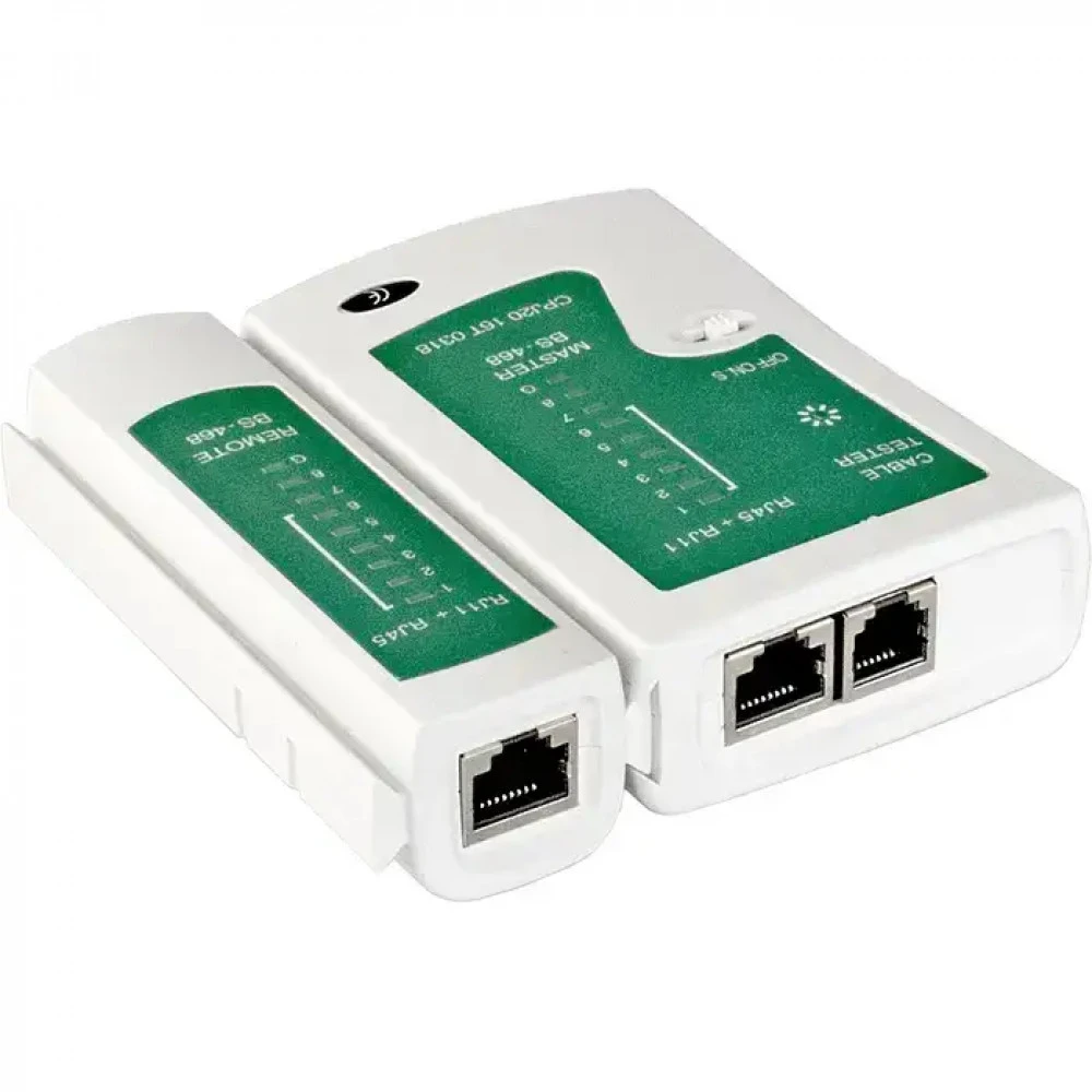 Инструмент для монтажа СКС NO NAME Кабельный тестер для RJ45, RJ11 0001516