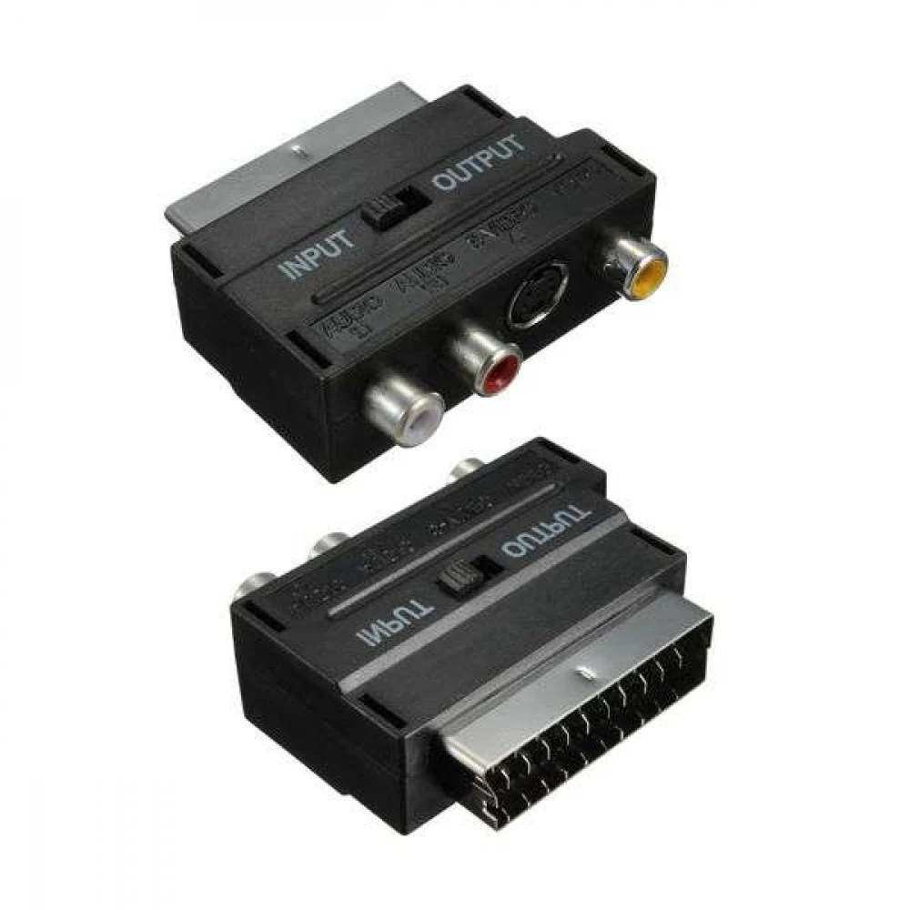 Опция к телевизору NO NAME Переходник SCART - 3RCA 0000911