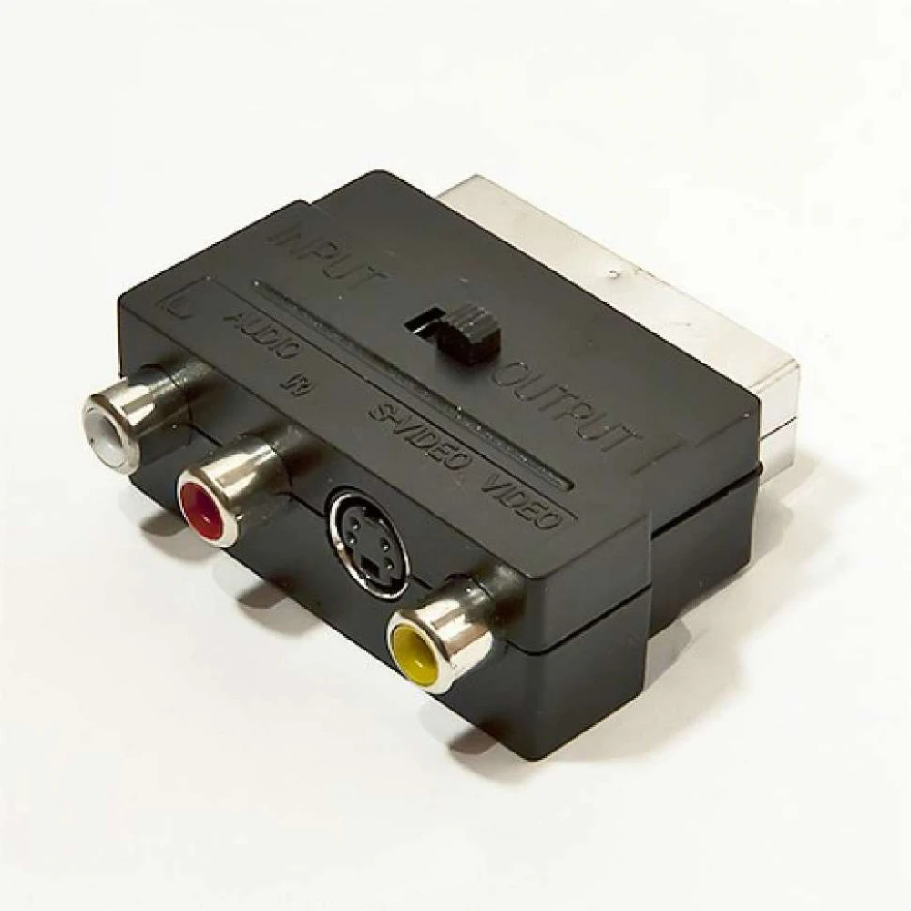 Опция к телевизору NO NAME Переходник SCART - 3RCA 0000911