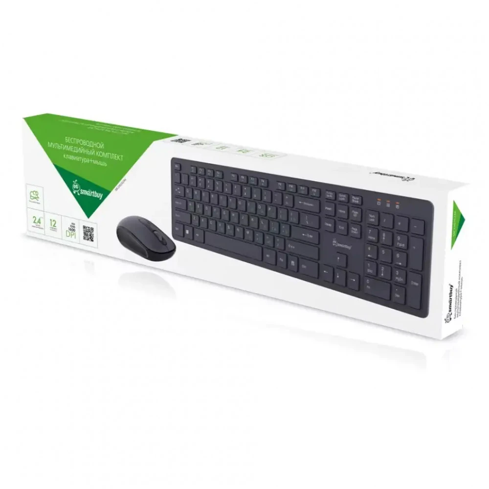 Клавиатура + мышь SmartBuy SBC-240262AG-K
