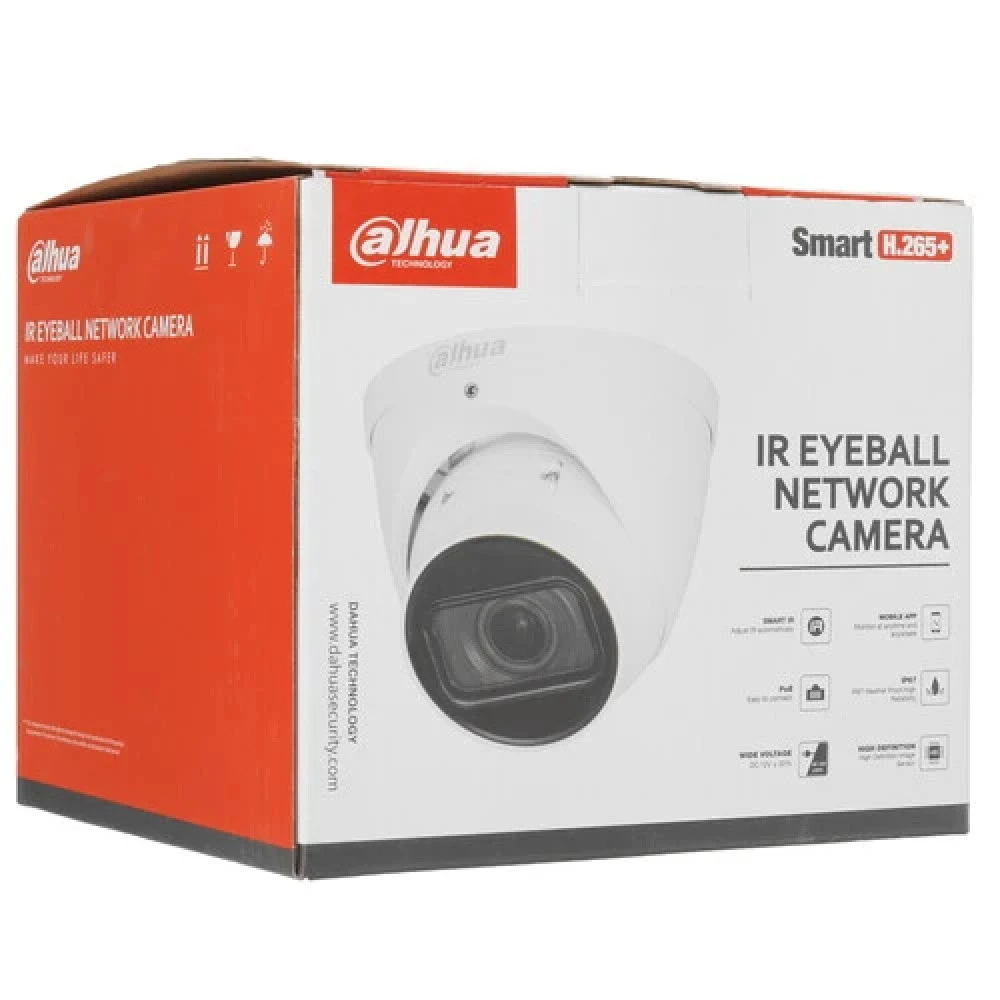 IP видеокамера Dahua DH-IPC-HDW1431TP-ZS-S4 Сферическая, Уличная, Проводная, 2.8 ~ 12 мм, 1/3", 4 Мп ~ 2688×1520