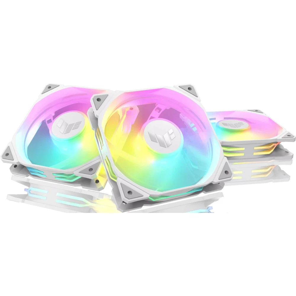 Система охлаждения Asus TUF GAMING TR120 FAN ARGB WHITE 3IN1 Для системного блока