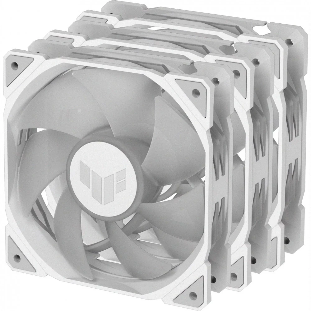 Система охлаждения Asus TUF GAMING TR120 FAN ARGB WHITE 3IN1 Для системного блока