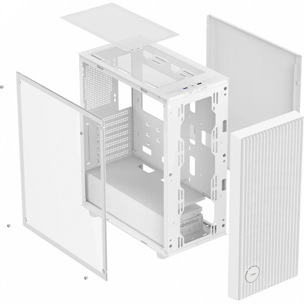 Корпус Ocypus Gamma C70 WH Gamma-C70-WHG000XX-GL Mid-Tower