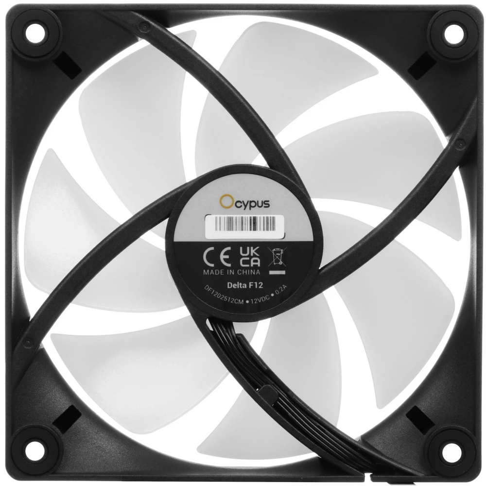 Система охлаждения Ocypus Delta F12 BK ARGB 3-IN-1 Delta-F12-BK3AM00X-GL Для системного блока