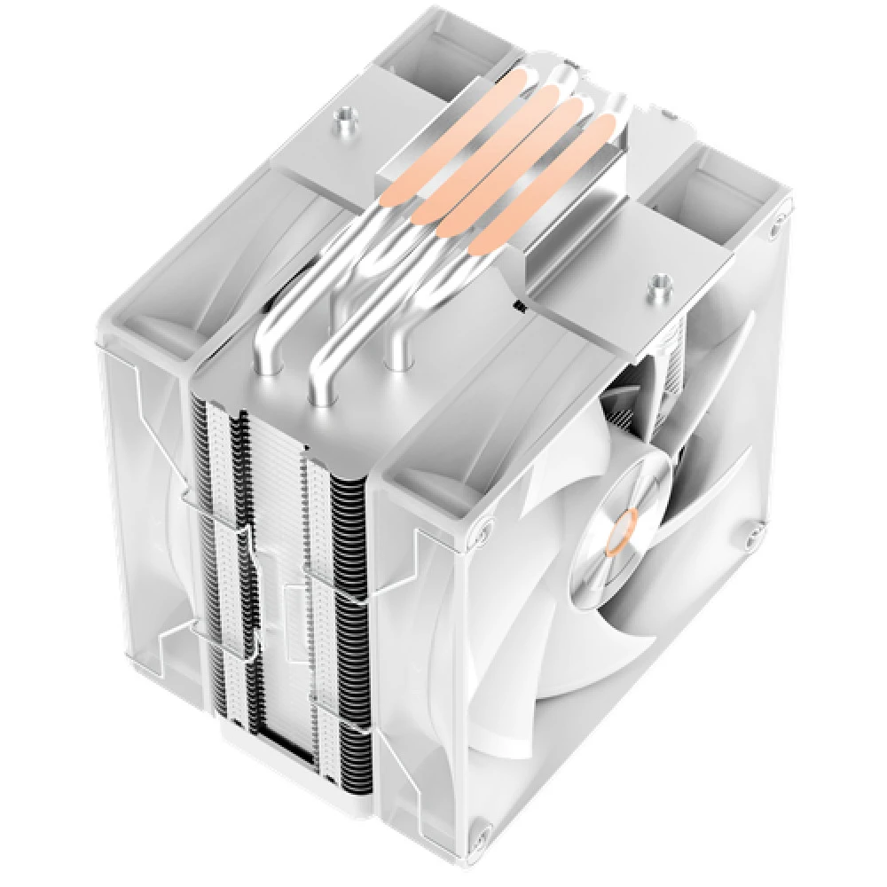 Система охлаждения Ocypus Delta A40 Elite Dual Fan Delta-A40-WH2NNWN00X-GL Для процессора