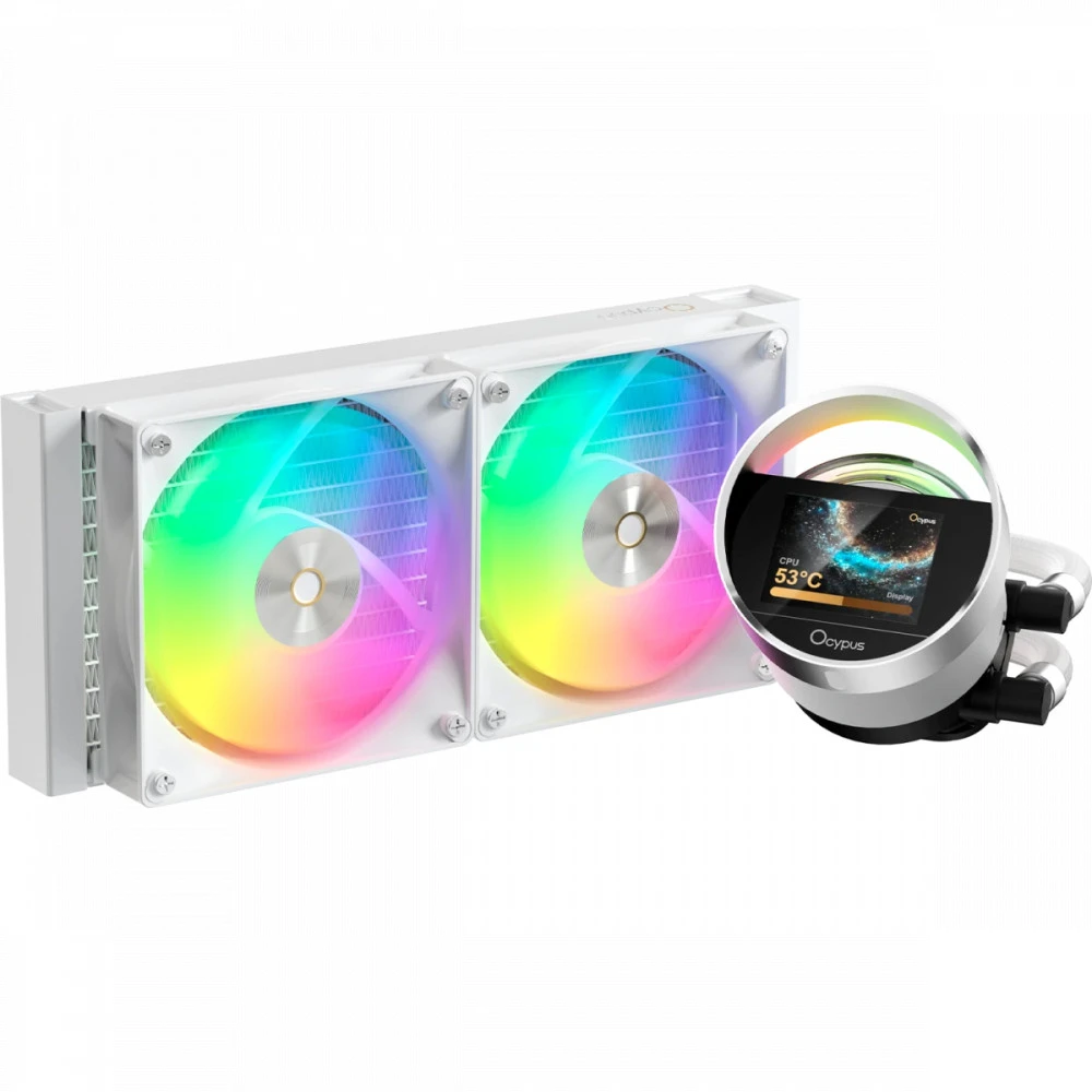 Система охлаждения Ocypus Sigma L24 WH ARGB Sigma-L24-WH2AAWWN00X-GL Для процессора