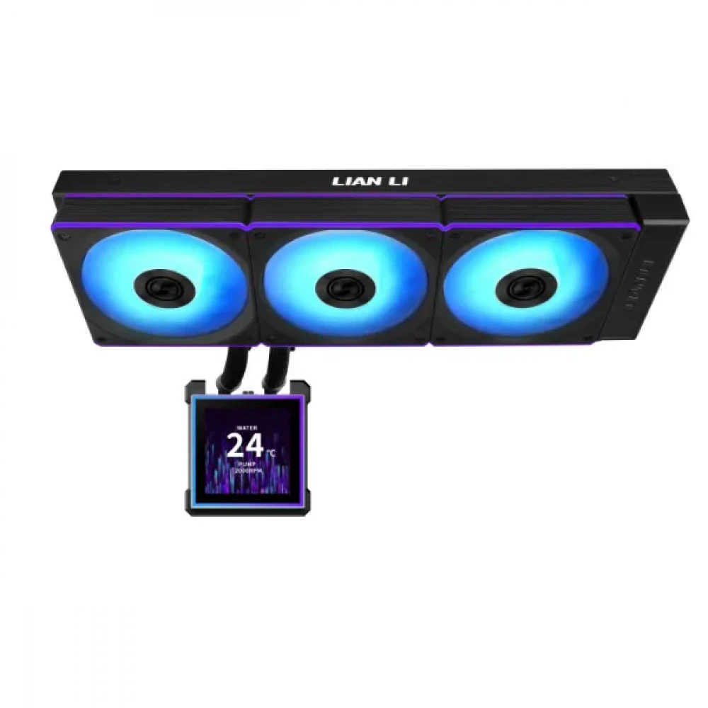 Система охлаждения Lian Li HydroShift II LCD-S 360 CL 3x120mm Black G89.GHS2LCDS36CB.00 Для процессора