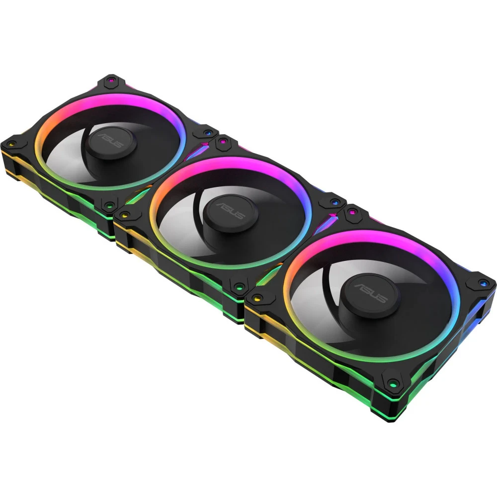 Система охлаждения Asus PRIME MR120 ARGB FAN BLACK 3IN1 PRIME MR120 FAN ARGB BLACK 3IN1 Для системного блока