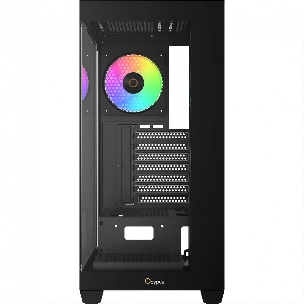 Корпус Ocypus Gamma C72 BK ARGB Gamma-C72-BKD400XX-GL Mid-Tower