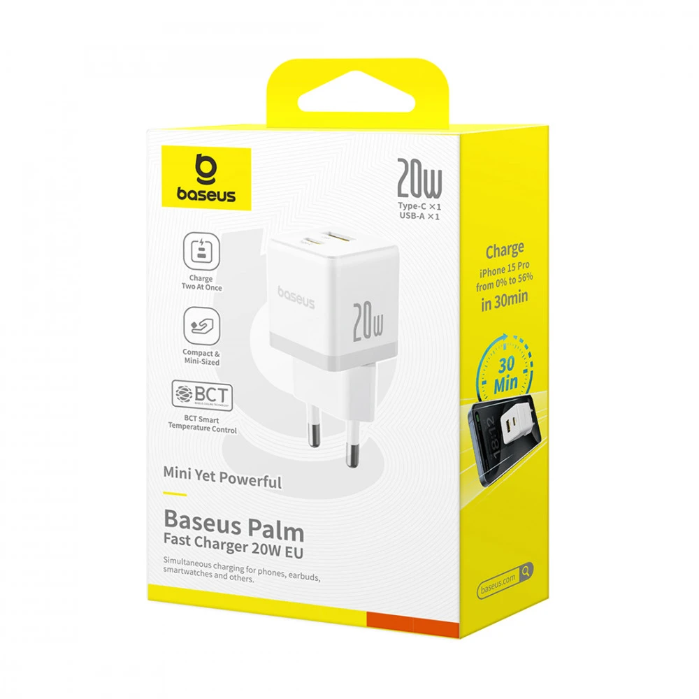 Baseus Palm C+U 20W White P10111608213-00 20