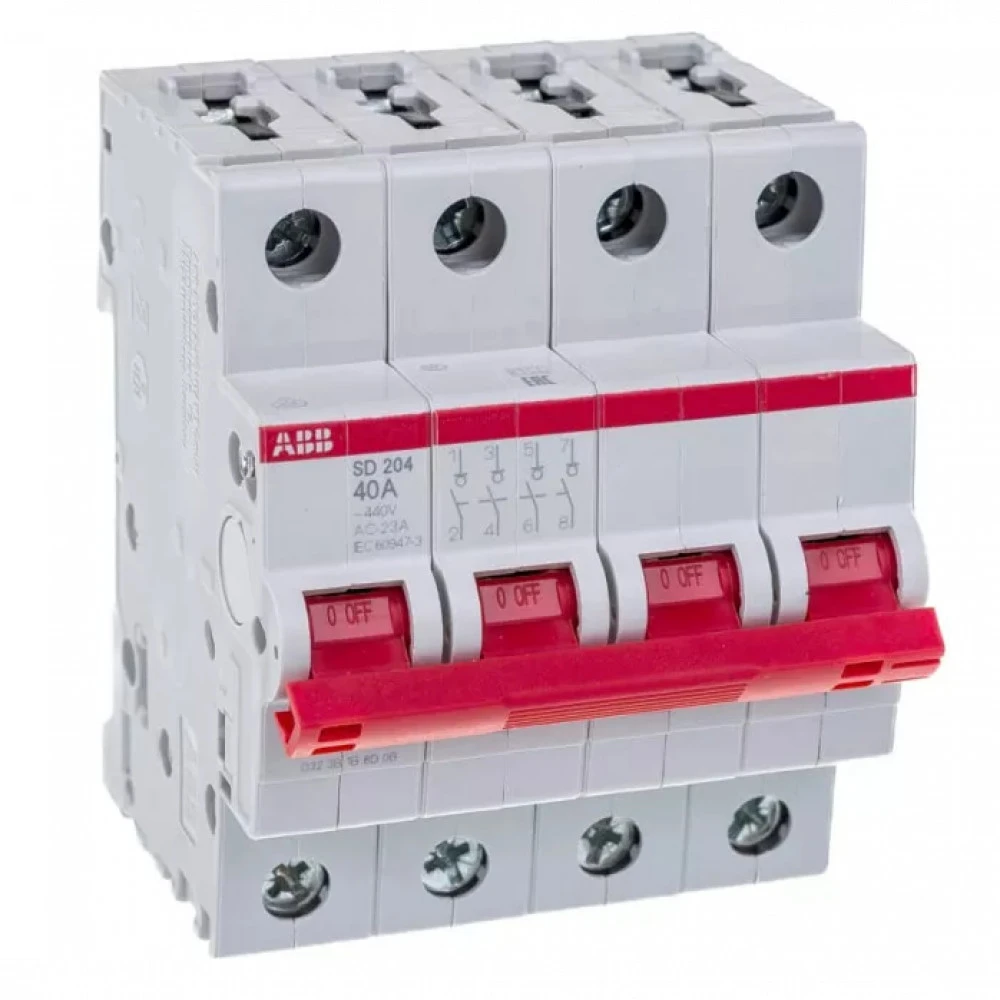 Рубильник ABB SD204/40 2CDD284101R0040 40 А