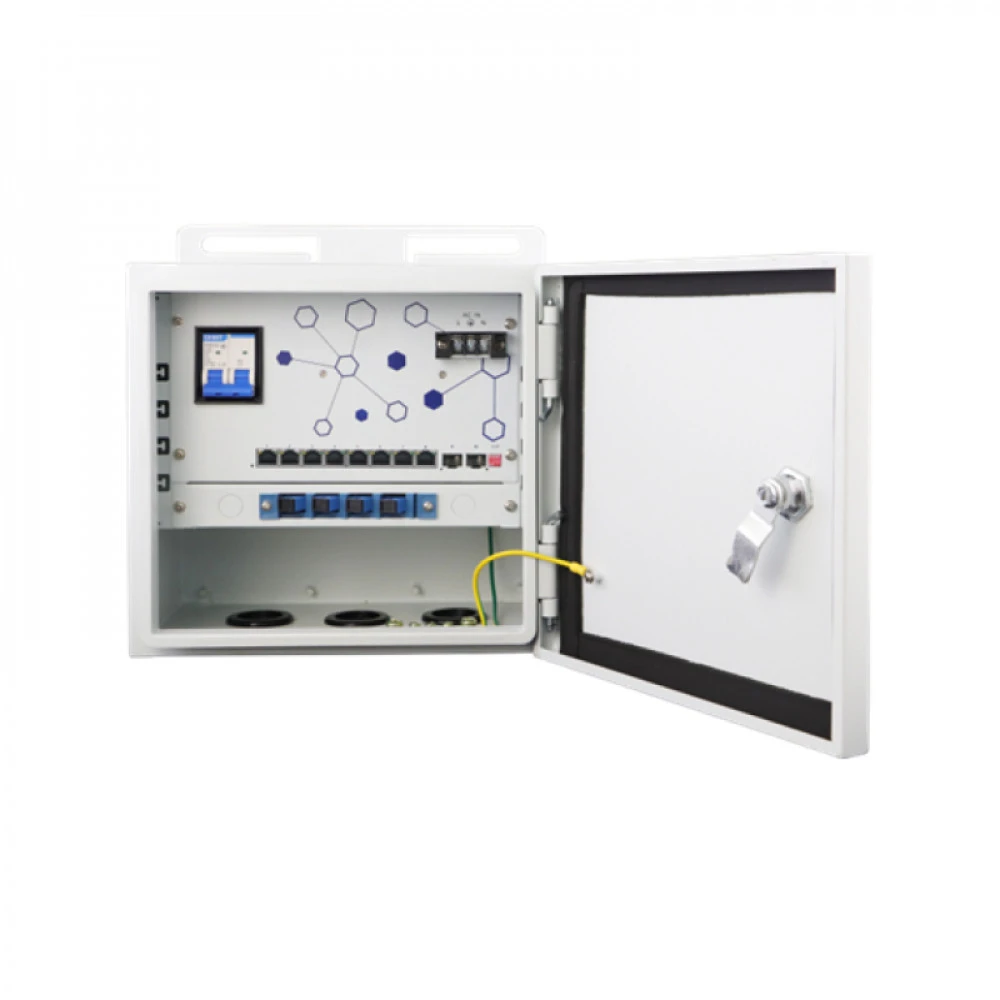 Коммутатор N-NET QB2082SGPE-120 100 Base-T (100 мбит/с), 2 SFP порта