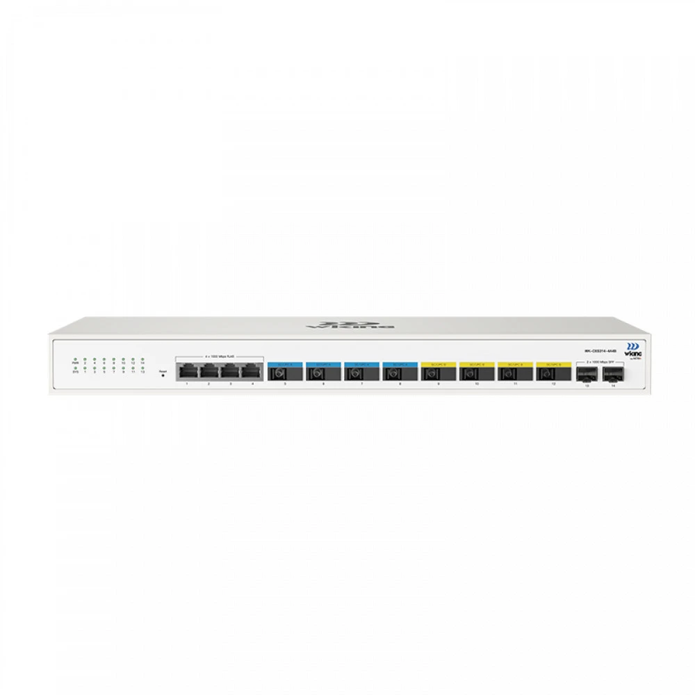 Коммутатор Wi-Tek WK-CES314-4A4B 100 Base-T (100 мбит/с)