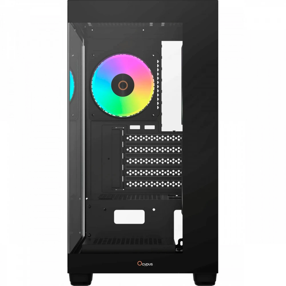 Корпус Ocypus Gamma C52 ARGB Black Gamma-C52-BKD300XX-GL Mini-Tower