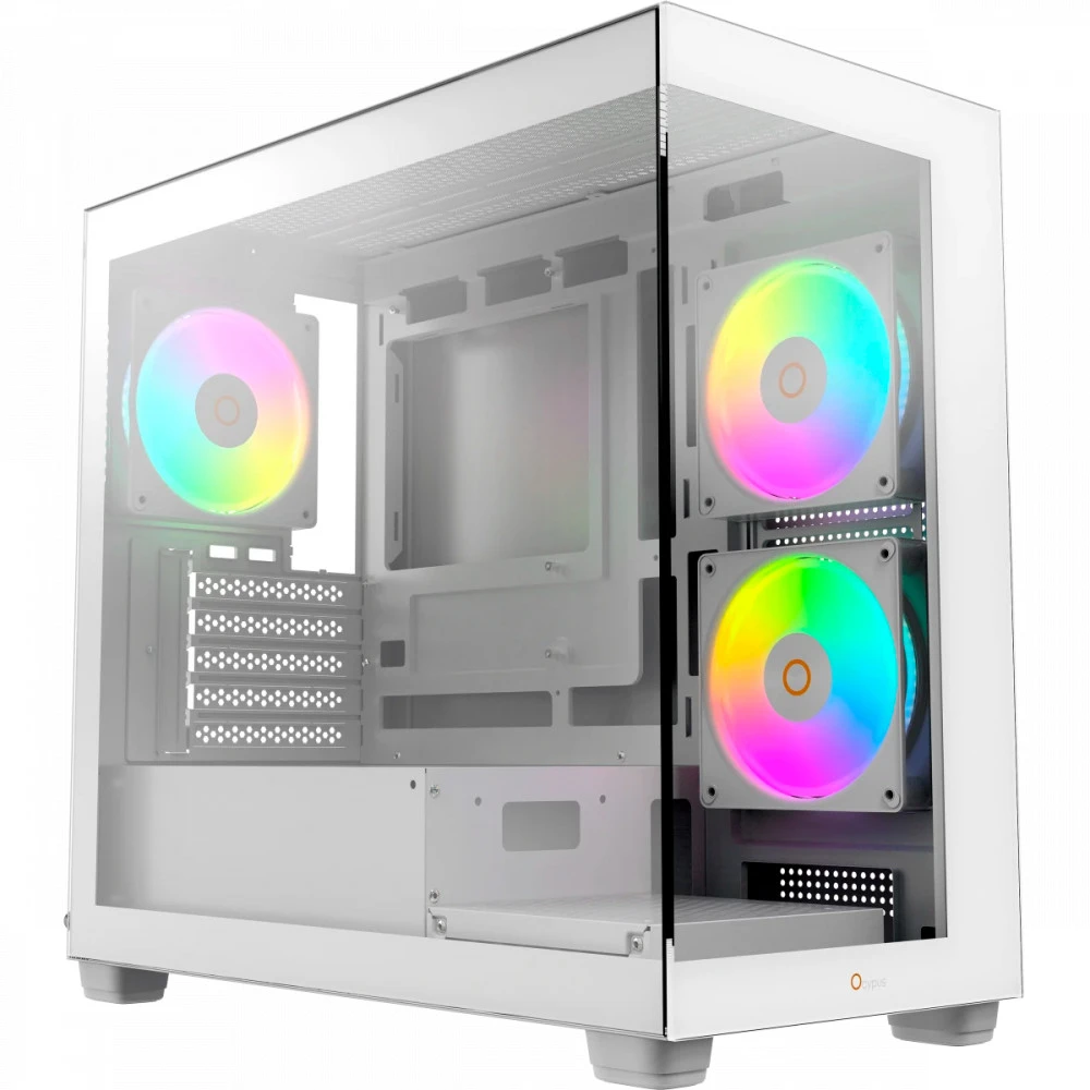 Корпус Ocypus Gamma C52 WH ARGB Gamma-C52-WHD300XX-GL Mini-Tower