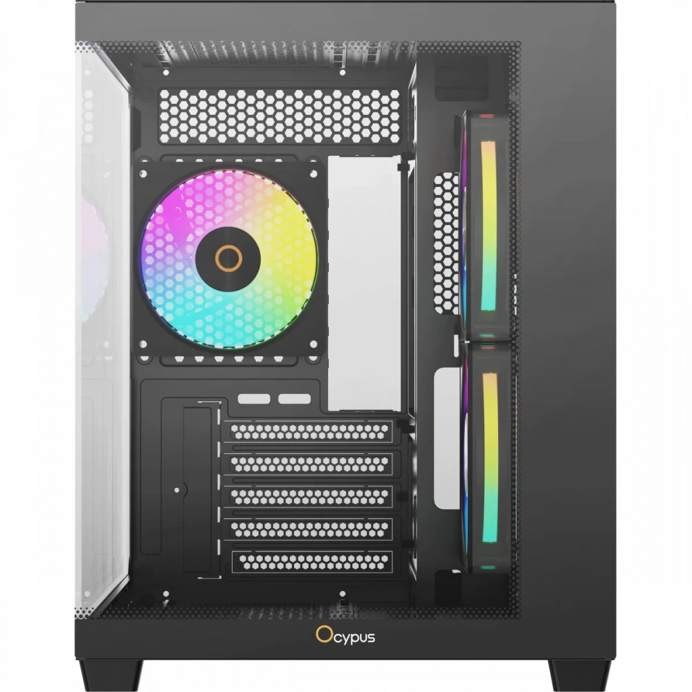 Корпус Ocypus Gamma C54 BK ARGB Gamma-C54-BKD300XX-GL Mini-Tower