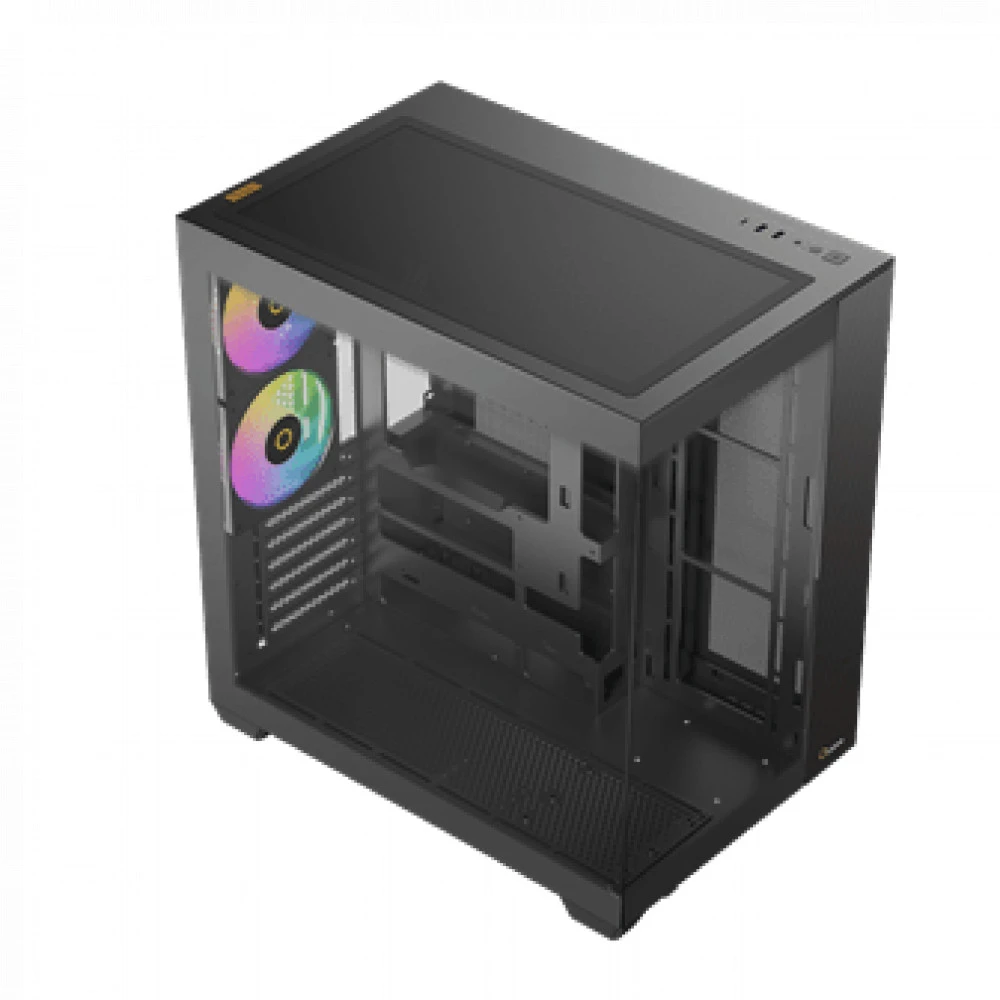 Корпус Ocypus Delta C74 BK ARGB Delta-C74-BKD200XX-GL Mid-Tower