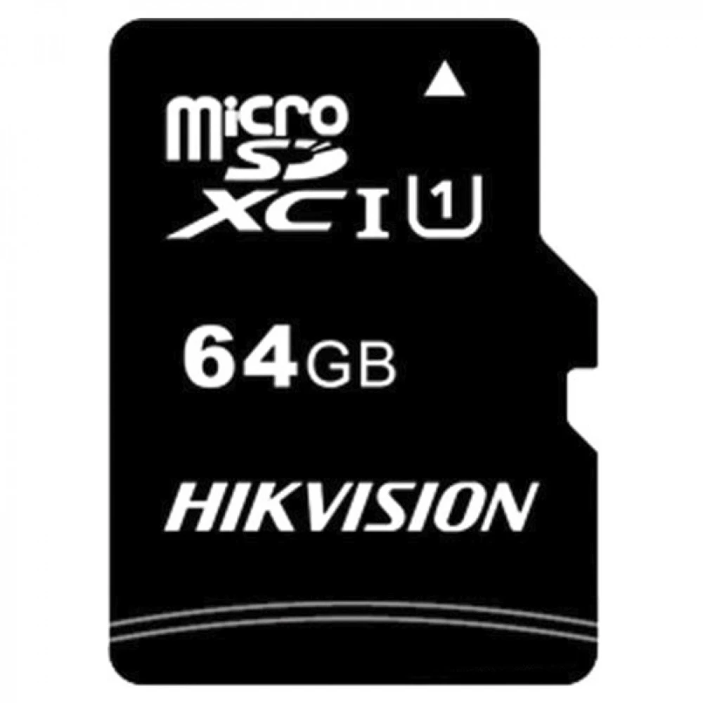Флеш (Flash) карты Hikvision HS-TF-C1/64G + adapter 64 ГБ