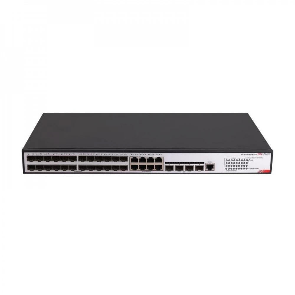Коммутатор Hikvision DS-3E2736-HI-24F8T4X 301803004 1000 Base-T (1000 мбит/с), 24 SFP порта
