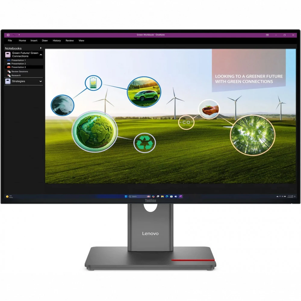 Монитор Lenovo ThinkVision P27Q-40 64A7GAT6EU 27 ", IPS, Quad HD 2560x1440 (16:9), 120 Гц