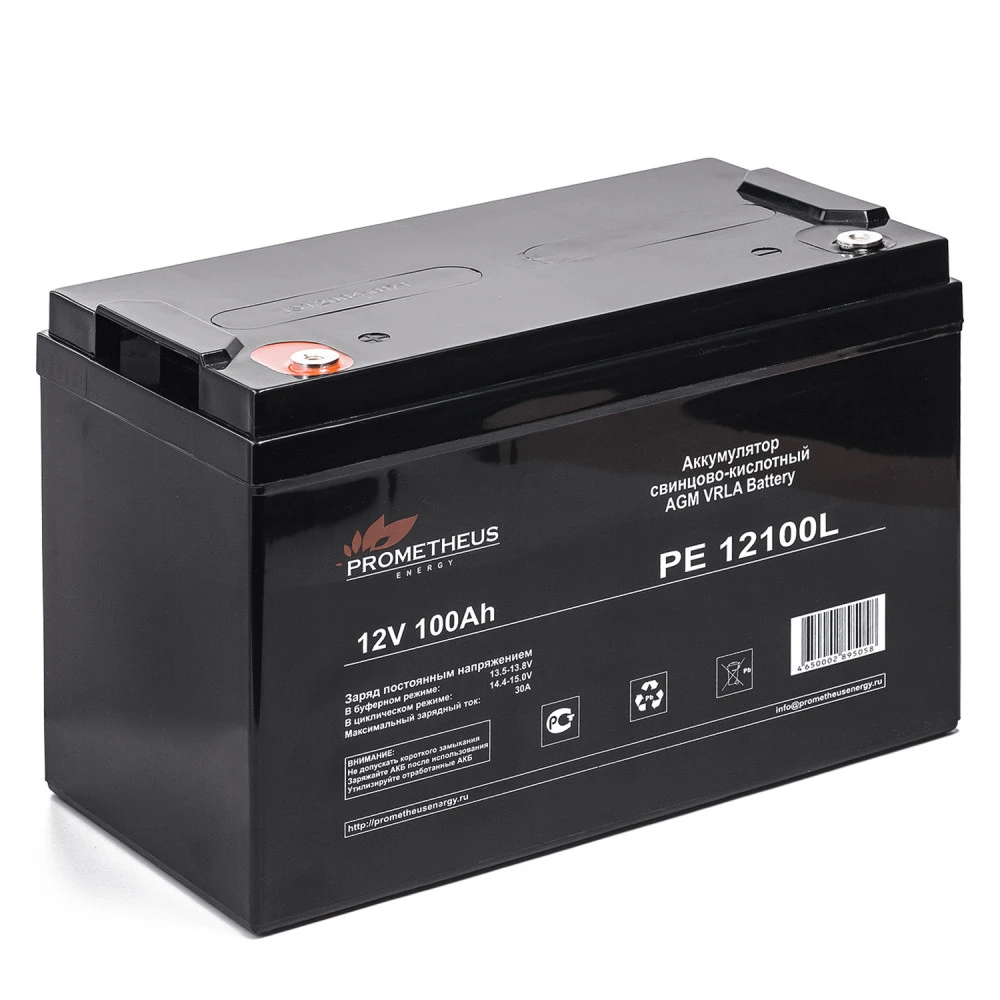 Сменные аккумуляторы АКБ для ИБП PROMETHEUS ENERGY PE 12100L 12 В