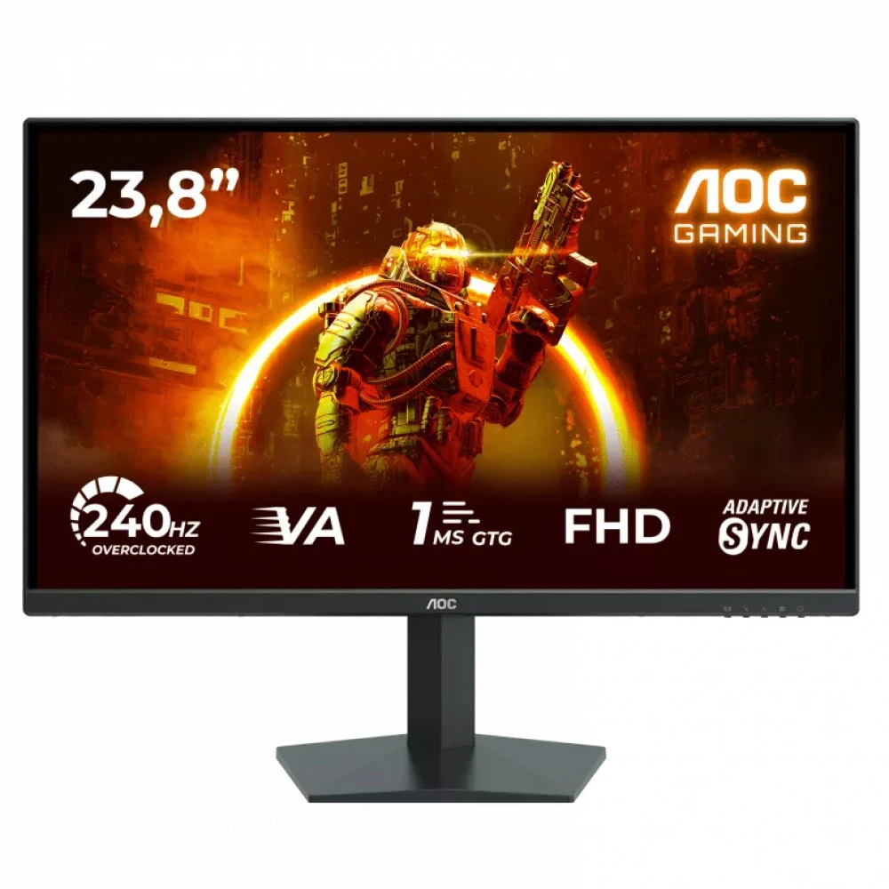 Монитор AOC 24G10ZNE/01 23.8 ", IPS, Full HD 1920x1080 (16:9), 240 Гц