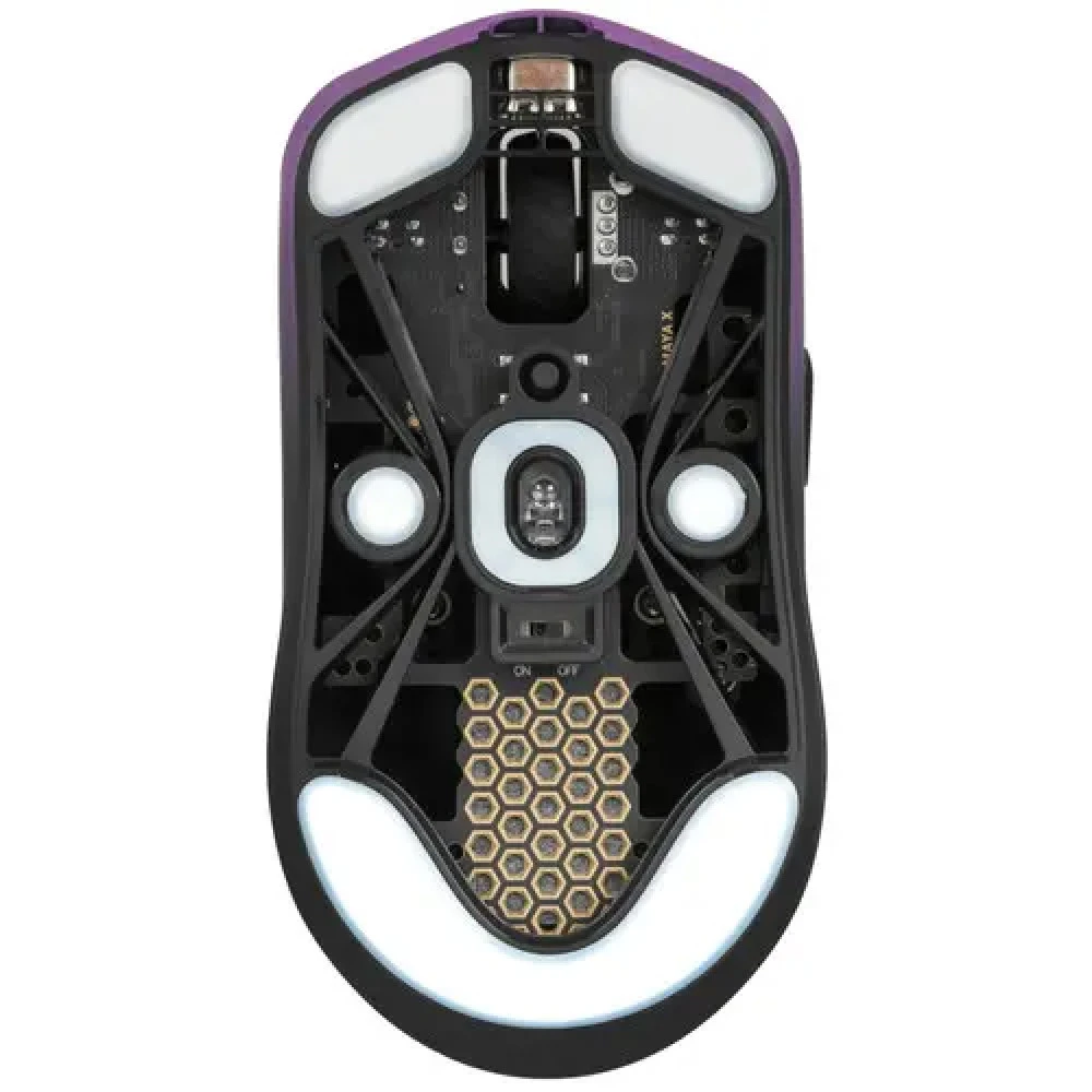 Мышь LAMZU Maya X Purple Shadow 6975637430114 Игровые, Беспроводная