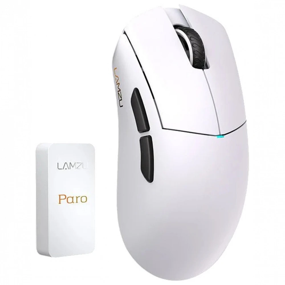 Мышь LAMZU Paro Aurora White 6975637430244 Игровые, Беспроводная