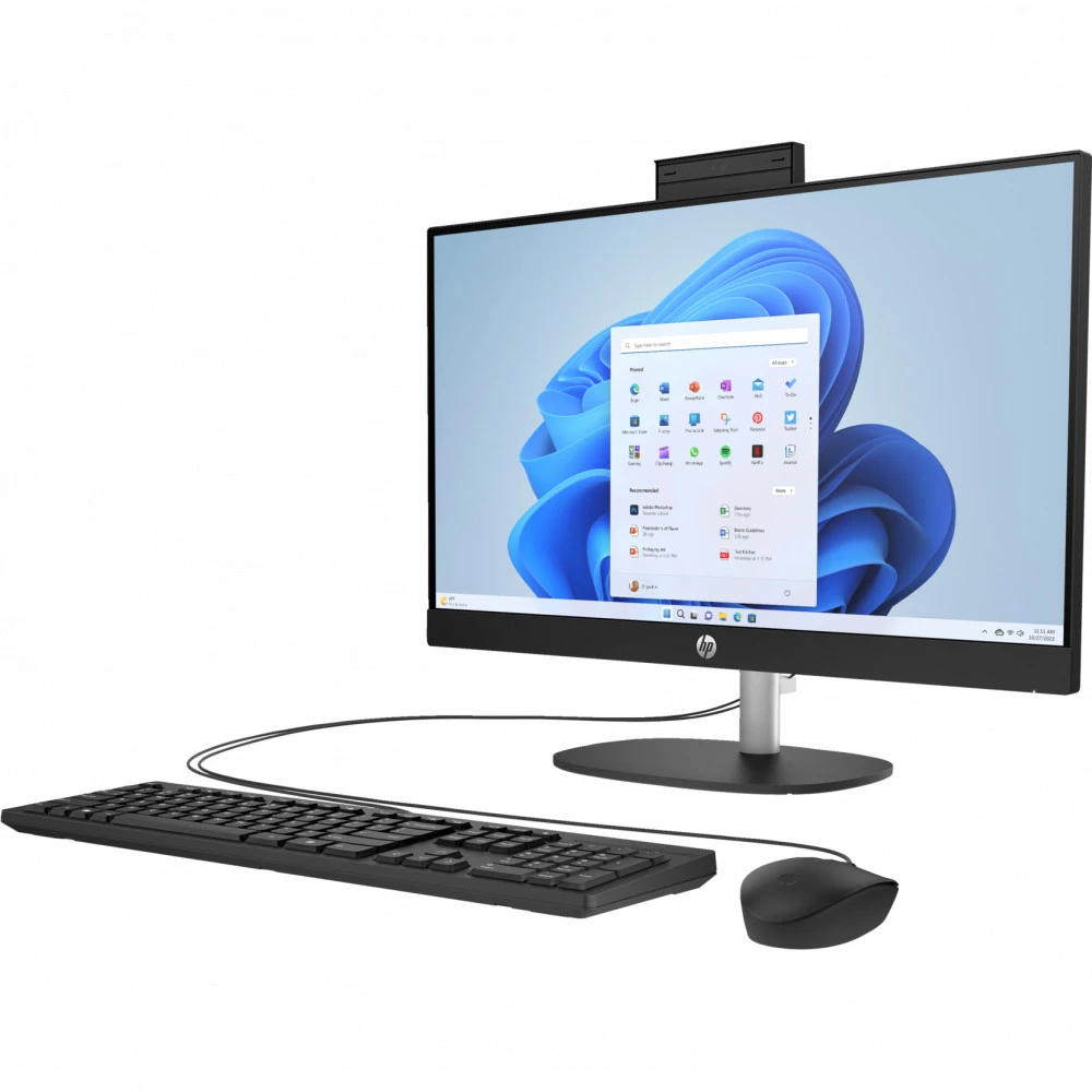 Моноблок HP All-in-One 24-cr0061ci 7Y0C3EA 23.8 ", Intel, N-series, N200, 1, 8 Гб, 512 Гб