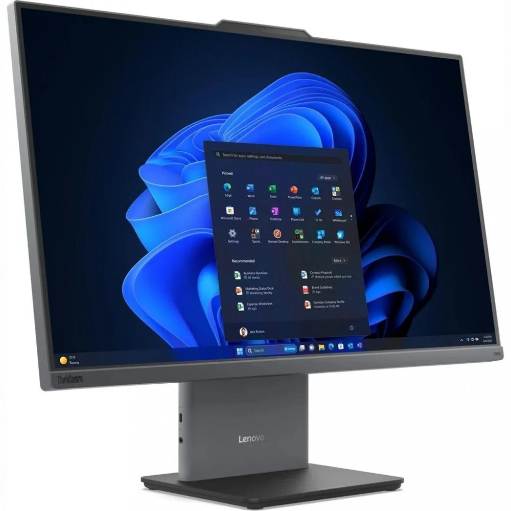 Моноблок Lenovo ThinkCentre neo 55a 24 Gen 6 13F9001NGW 23.8 ", AMD, Ryzen 5, 3.7, 8 Гб, 512 Гб