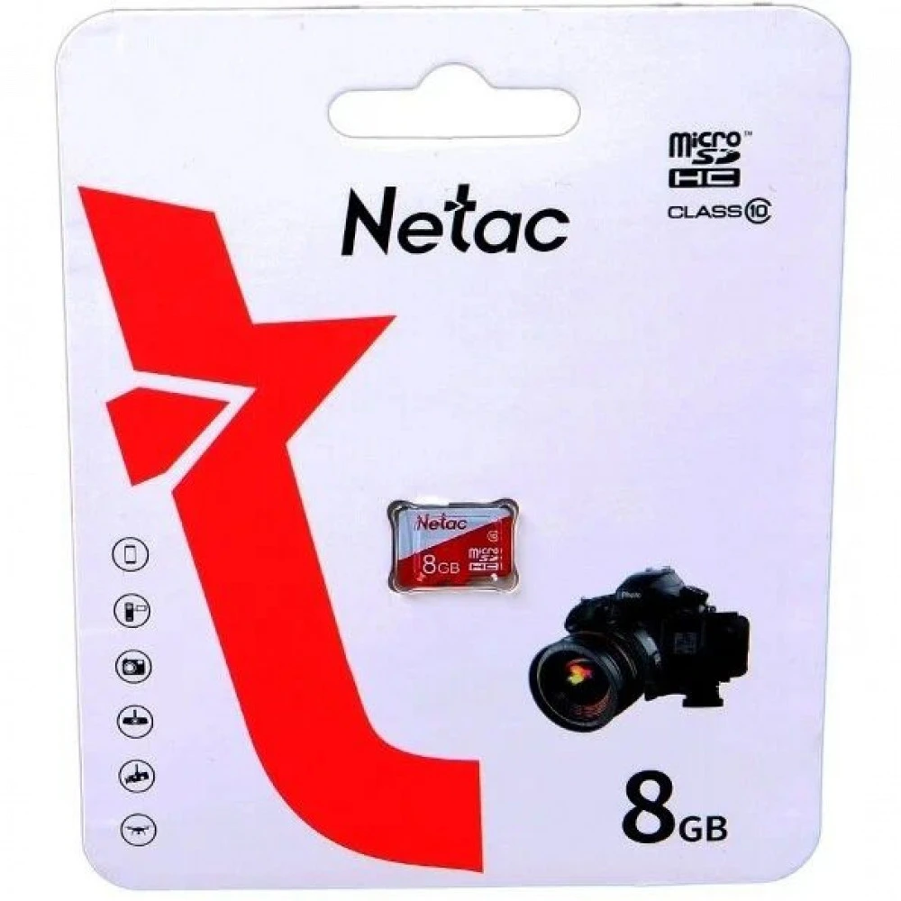 Флеш (Flash) карты Netac P500 ECO NT02P500ECO-008G-S 8 ГБ