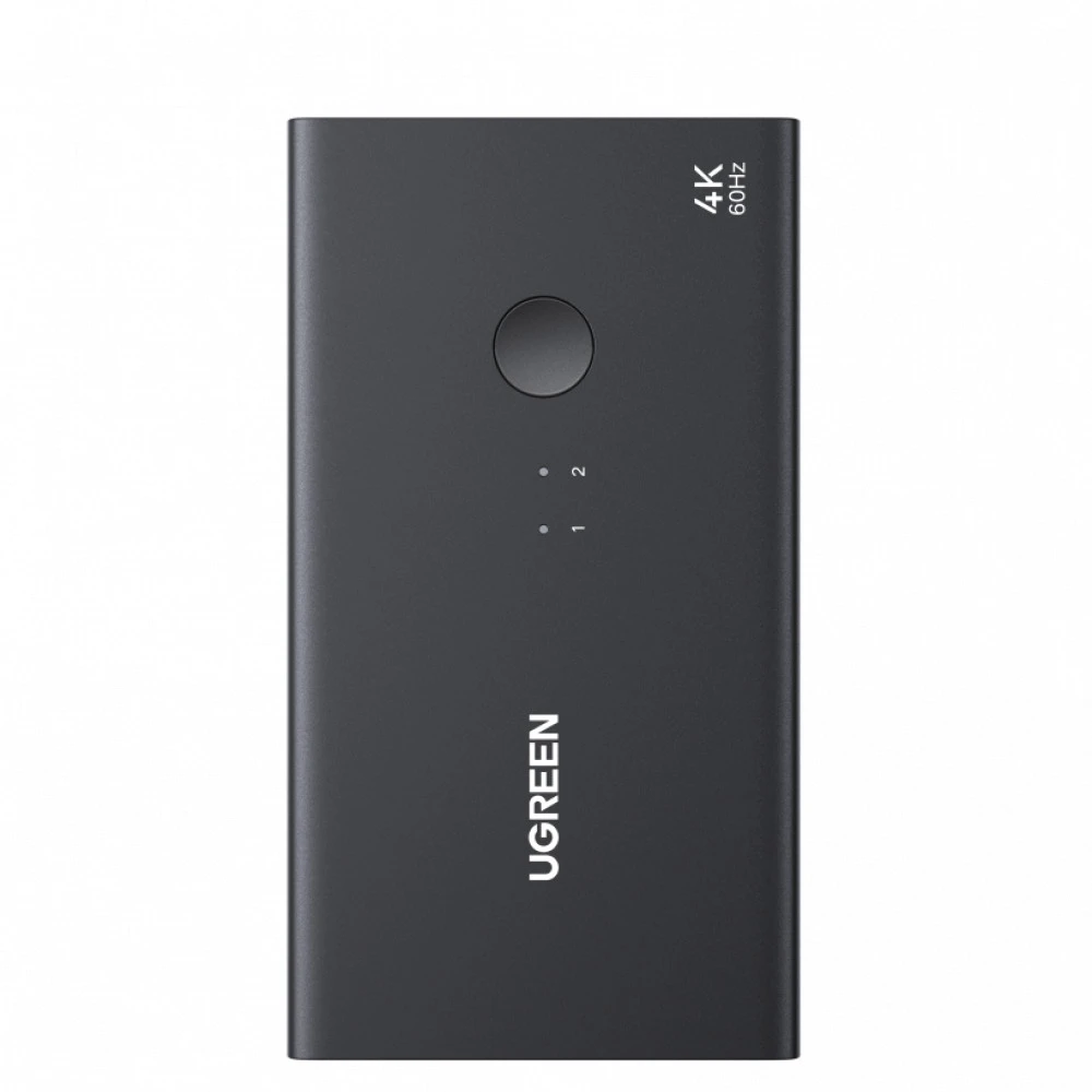 Аксессуар для ПК и Ноутбука UGREEN KVM Switch HDMI+USB 3.0, 2 входа, 1 выход 0014525